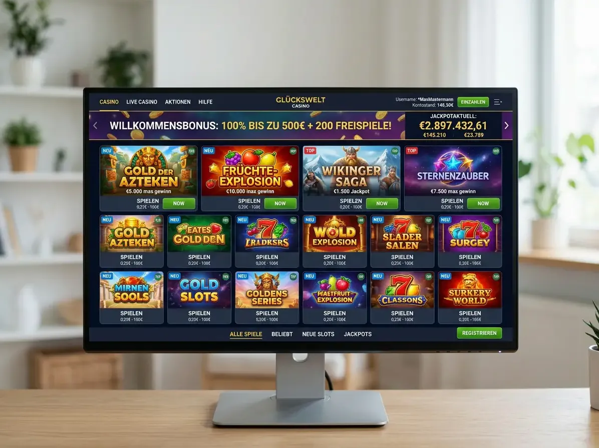 Spieleauswahl bei Million