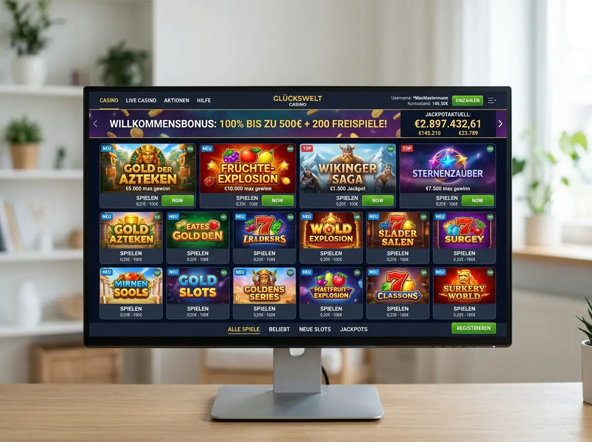 Spieleauswahl bei Million